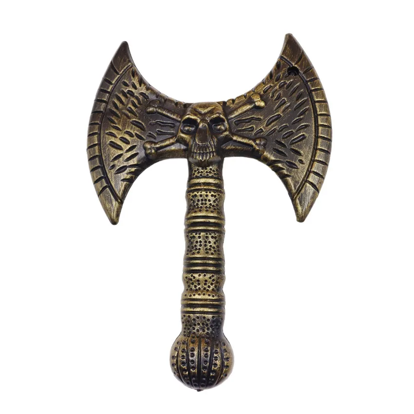 Halloween Props Decoration Supplies Kids Role Play Costumes Kid Cosplay Simulation Axe Knife Toy Weapon