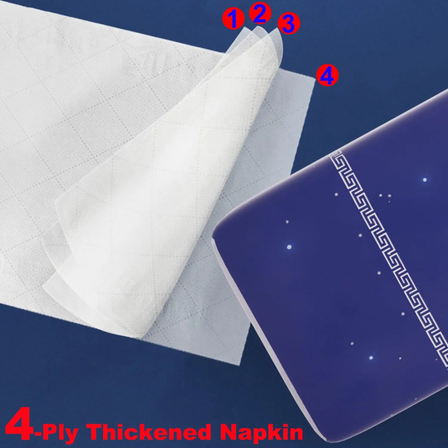 Disposable Soft 360 Sheets White Thicken Facial Napkins Custom Printed Facial Tissue