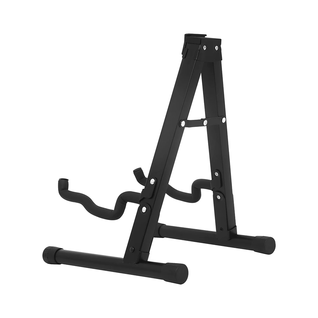 Wholesale Stringed Instrument Accessories Foldable Portable Metal A Type Bass Acoustic Guitar Stand