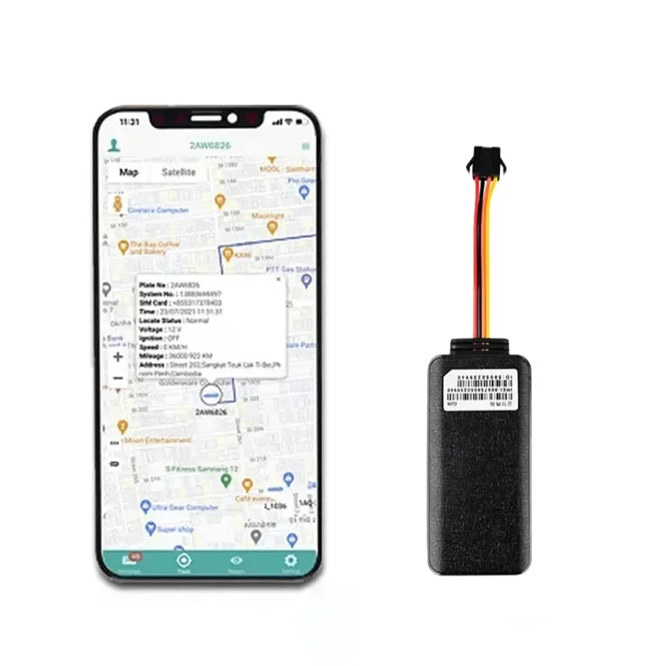 Система слежения GPS для автомобилей с дистанционным GPS-трекером и gps-трекером мотоциклов Отсечкой двигателя 4G