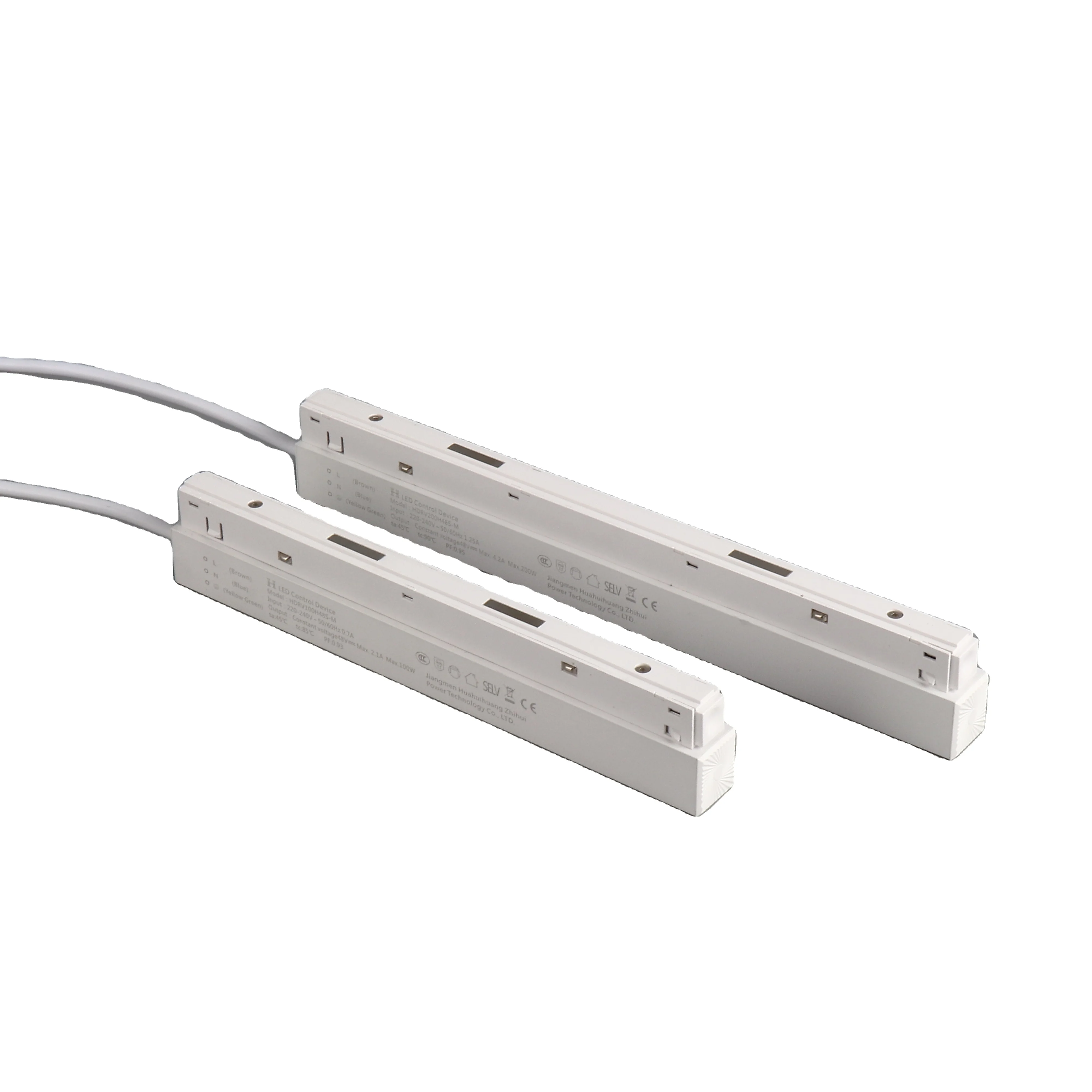 100-240V HHH Factory Direct 48V Slim Design AC-DC Transformer CE Certified Magnetic Track Light Drivers in Durable Aluminium