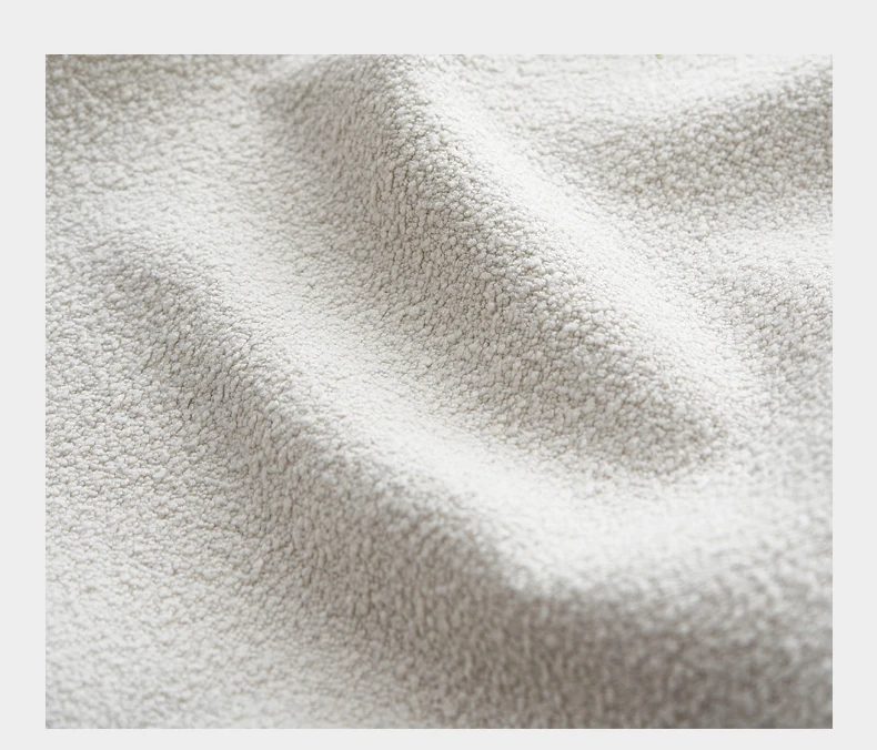 Italy style simple  modern furniture cashmere sweater fabric apartment living room sectional couch Curved sofa