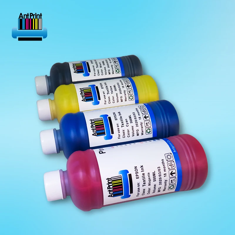 High Quality Textile Pigment Ink For Garment Cotton Socks Digital Textile Printing Ink For DTG Printer