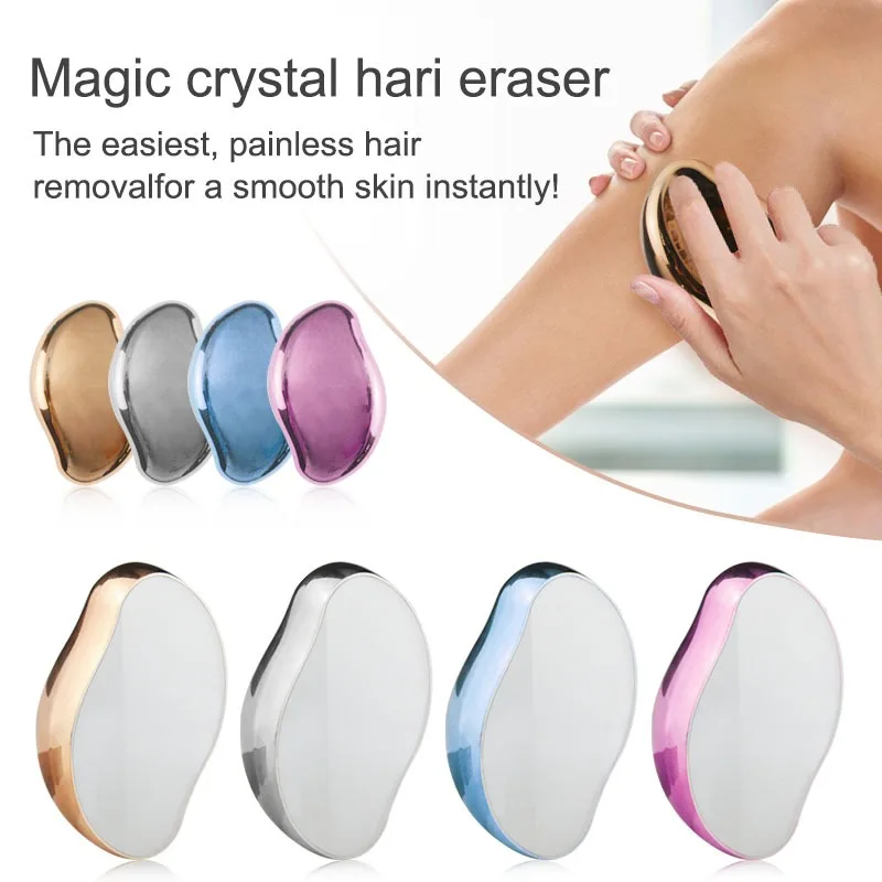 Crystal Hair Removal Tools Magic Crystal Hair remove Eraser For Face Hands And Leg