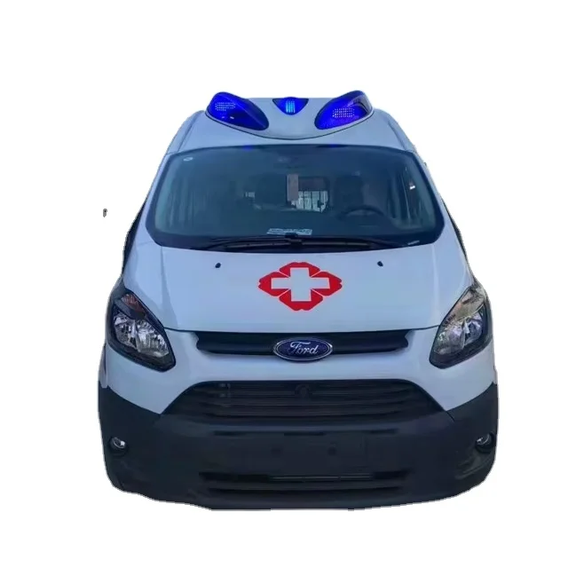 Diesel 4*2 drive ward-type ambulance car for sale with different brands
