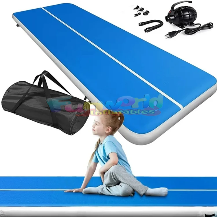 6m 8m 10m 12m 15m 20m tapis gonflable gym giant inflatable air track pas cher gymnastics tumbling mat air floor airtrack