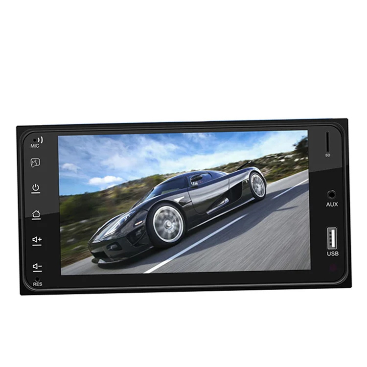 7 inch Large Screen Hands free Call Steering Wheel Control FM RGB Car Audio Usb Bt Video Mp5 Player Kit