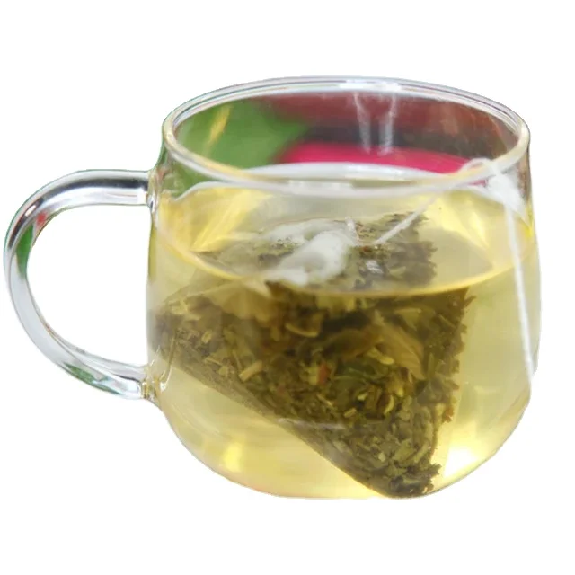 TZ Chinese Herbal Tea Blended Pepper Mint Green Tea With Tea Bag