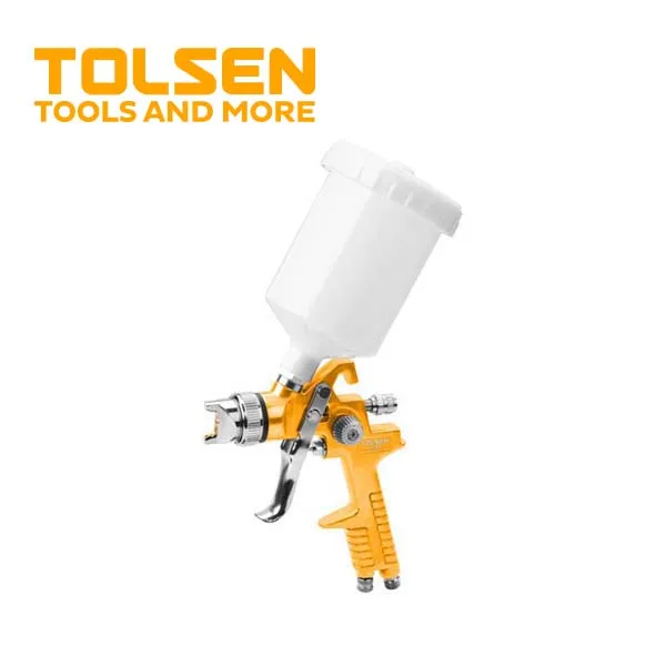 TOLSEN 73175 High Quality 6 Cfm 600ml Hvlp Paint Air Spray Gun