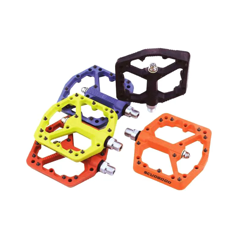 high strength new model non slip plastic nylon bicycle pedals for BMX MTB bike