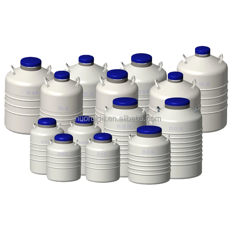 YDS-30 liquid nitrogen tank with canisters for cryogenic storage biological materials