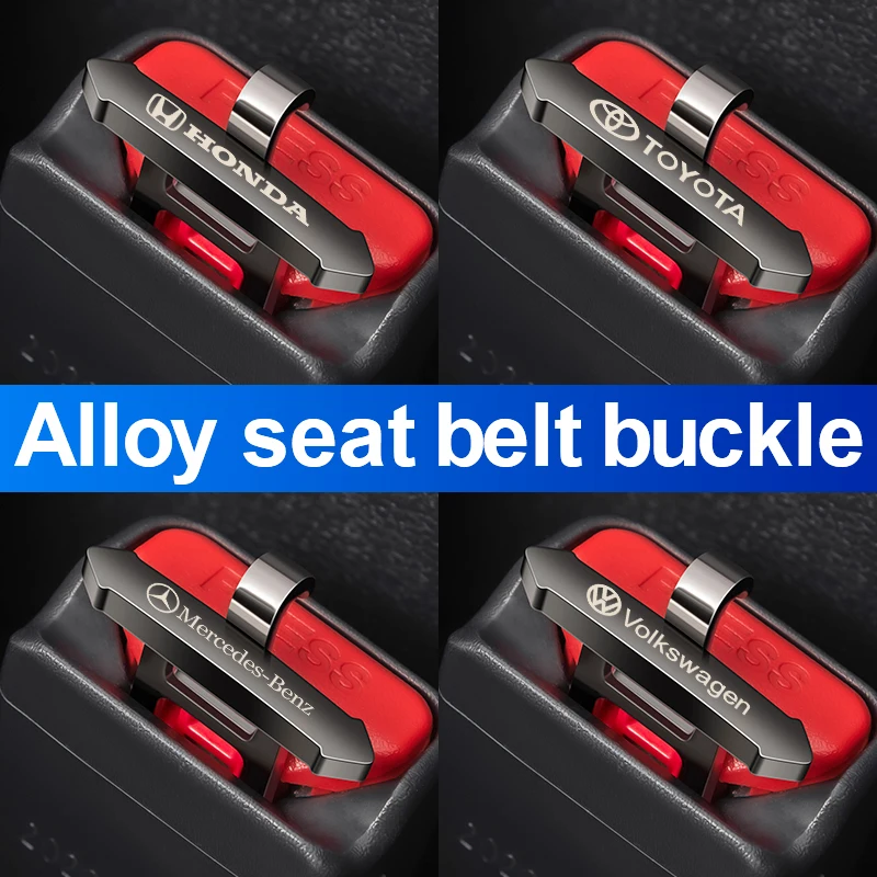 Car seat belt extender plug Clip Buckle Car Safety Seat Lock Buckle Customize Available Logo