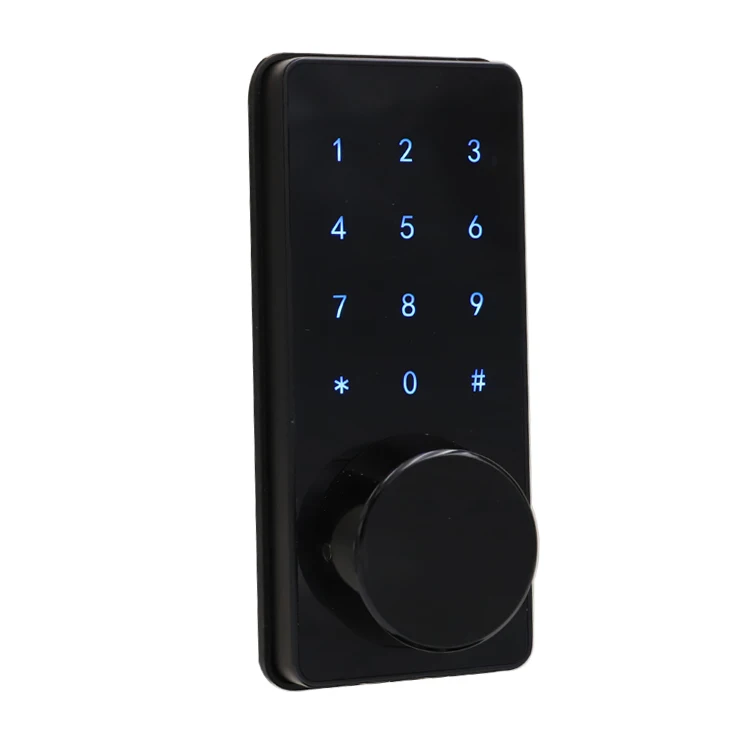 High security anti theft digital card key door smart lock