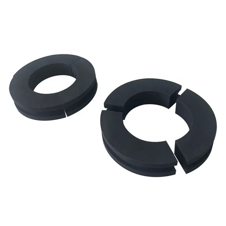 High pure isotropic graphite three lobe ring for compressor spare parts