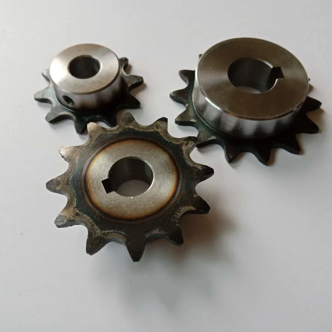 Factory direct sale custom specifications simplex chain sprocket with black oxide