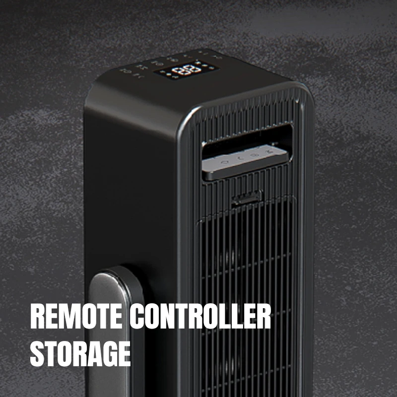 electric fireplace Convector Heater Flame Effect Portable PTC Tower Air Heater