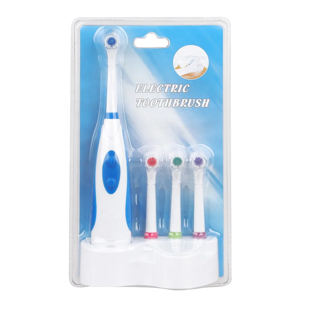 Factory wholesales three brush heads waterproof adult electric toothbrushes for household use