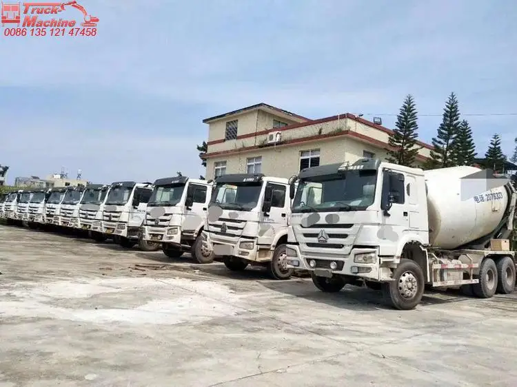 
Used 6x4 Howo Concrete Mixer Truck, Sinotruk Howo Used 12cbm Mixer trucks for sale 