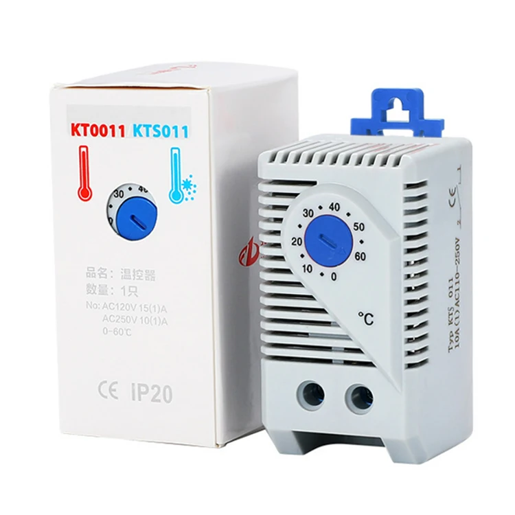 KTS 011 Small Compact Mechanical Thermostat Digital Temperature Controller