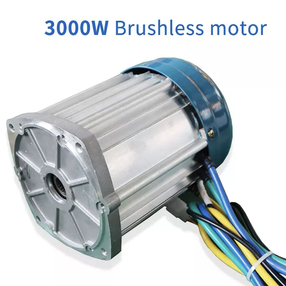 48v 60v3000W brushless differential motor drum brake electric golf cart transaxle trike rear axle differential