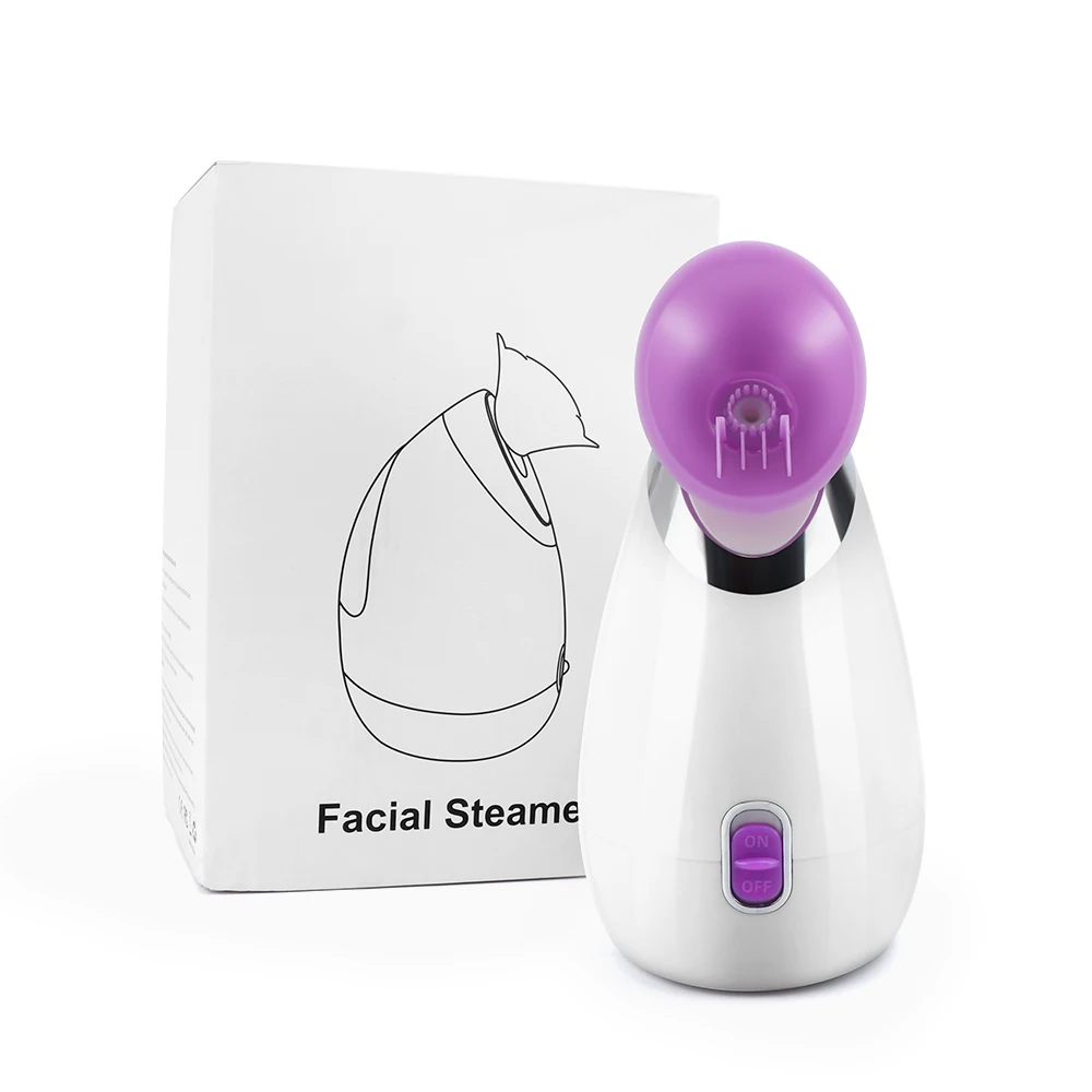 Facial Care Appliances Nano Ionic Facial Steamer Hot Cleaner Deep Cleaning Face Sprayer Machine Beauty Steaming Device