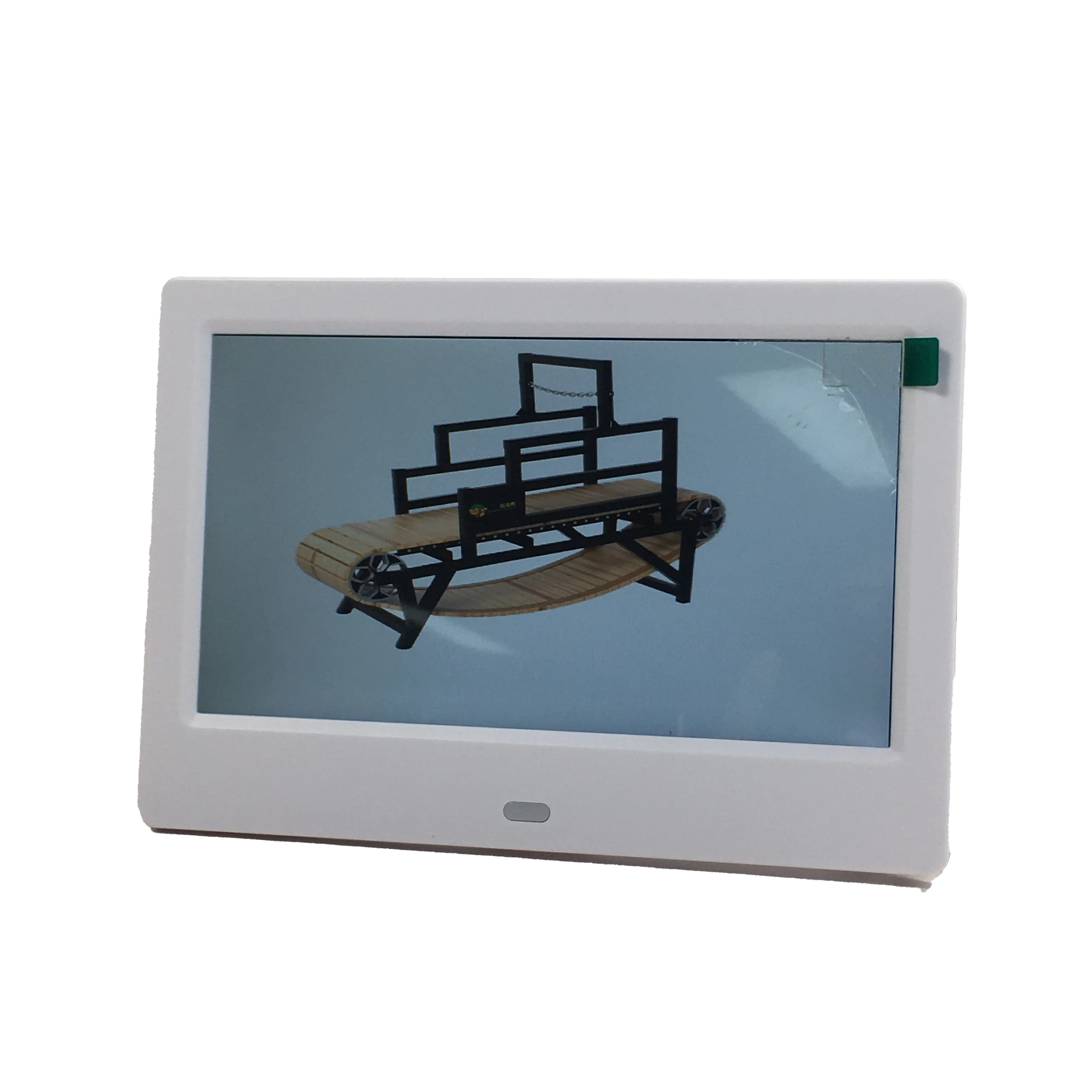 Ultra-Slim HD Digital Photo Frame | 7-Inch Full HD Picture and Video Player with Calendar and Remote Control