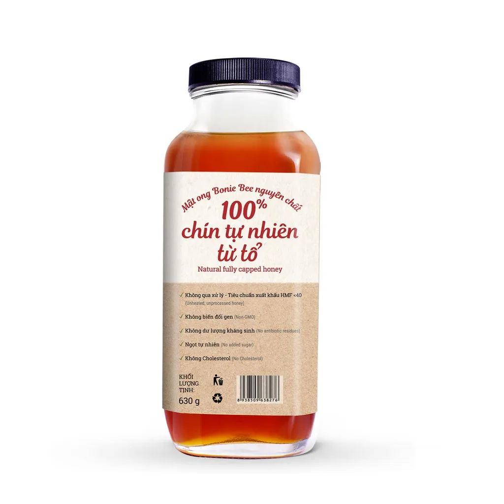 
Premium Ripen Natural Honey - Mixed Flower Honey 300g 
