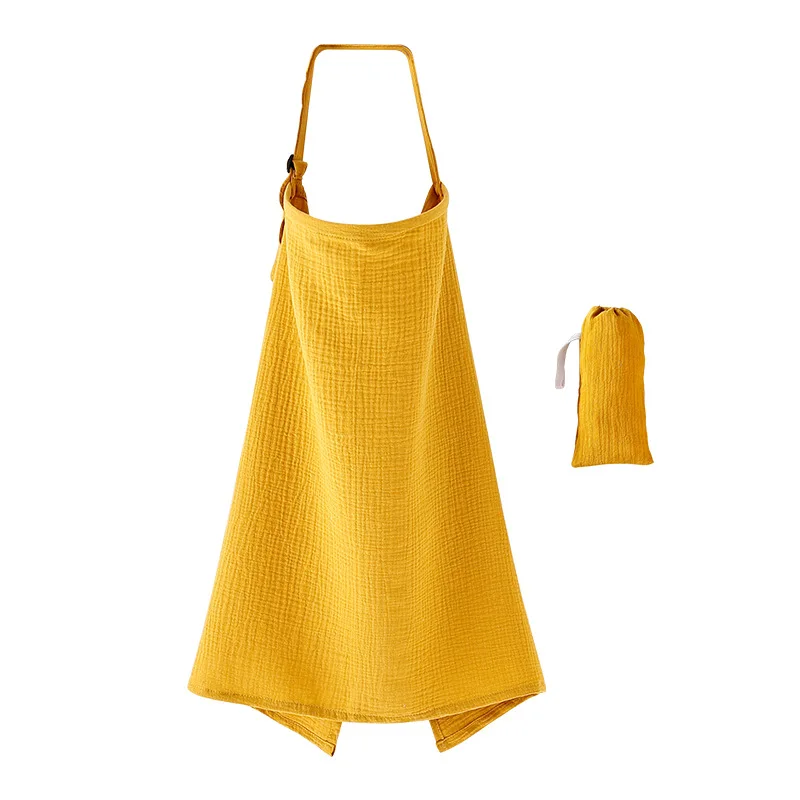 Kangobaby Muslin Nursing Covers For Breastfeeding Breastfeeding Cover 100% Cotton Breathable Lightweight Privacy Nursing Apron