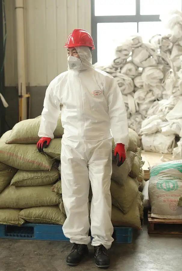 Dust  protection white disposable coverall non woven protective coveralls insulated nomex coverall