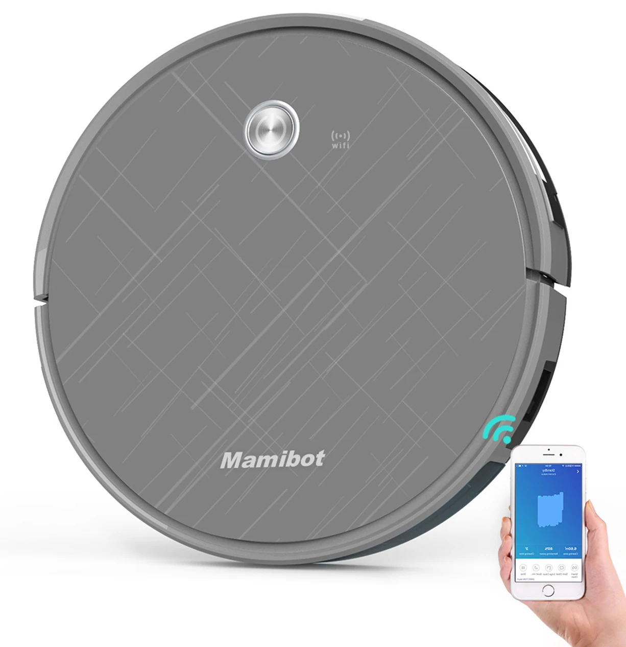 EU Warehouse Inventory 50% OFF Mamibot EXVAC660 Middle-Level Robot Vacuum Cleaner  Intelligent Robotic Vacuum Cleaner