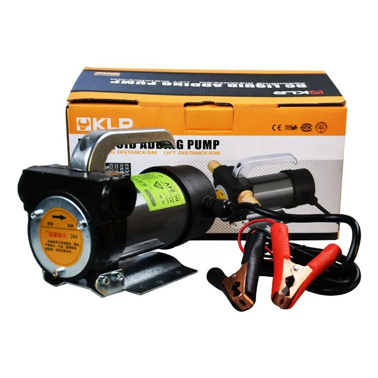 Factory direct Electric DC 12V 45L/M Fuel Diesel And Kerosene Transfer Oil Pump