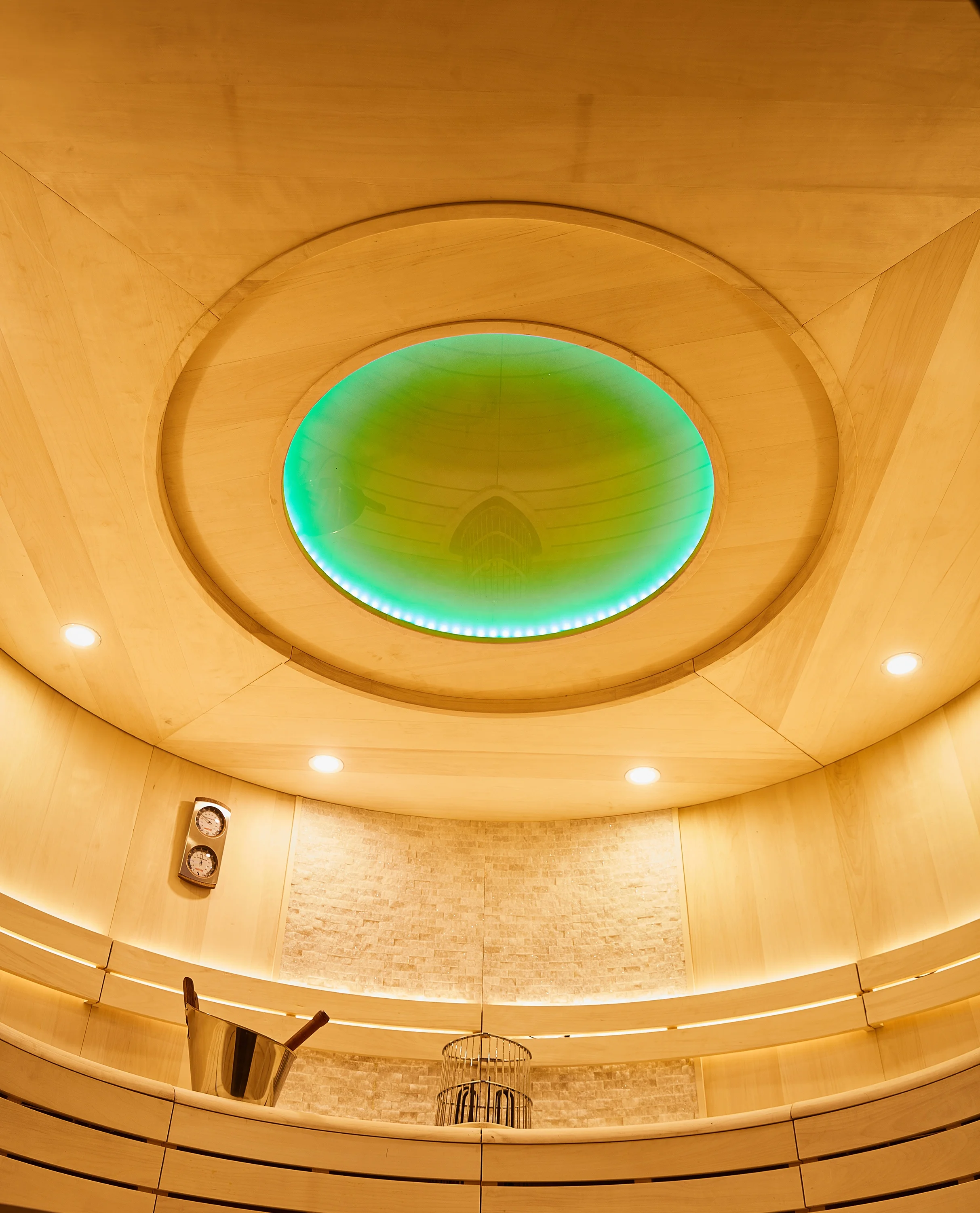 MEXDA customized hotel family indoor culture stone wood Sauna room WS-1708