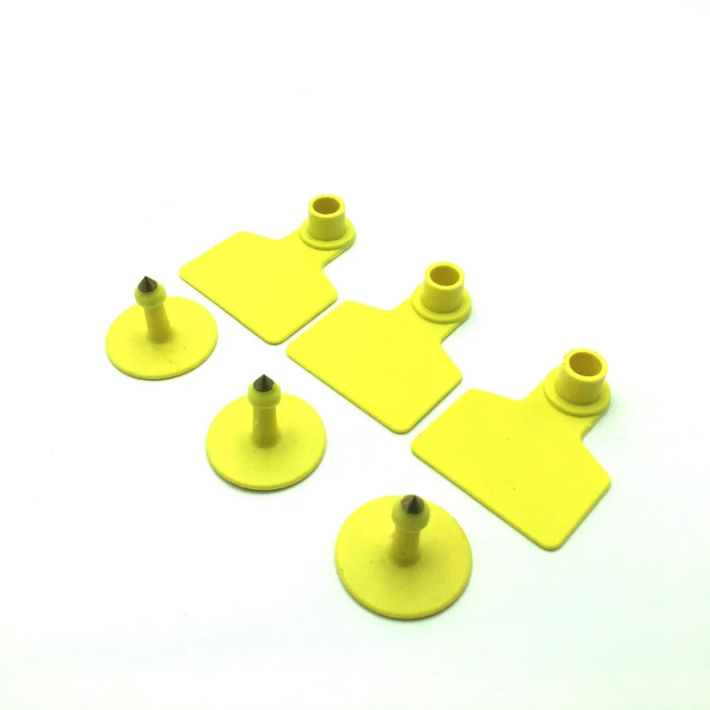 RAFID Animal ID Chip EID ISO11784/5 FDX-B Sheep Cow Cattle Ear Tag UHF RFID Animal Hot Product 2019 Provided PLC Laser Printing