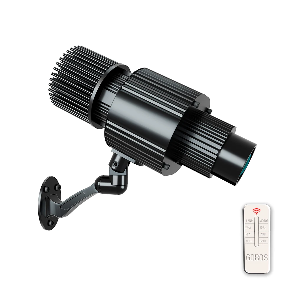 80W High Definition advertising projector Outdoor Waterproof Gobo Logo Projector Factory Logo Floor Projector Ce
