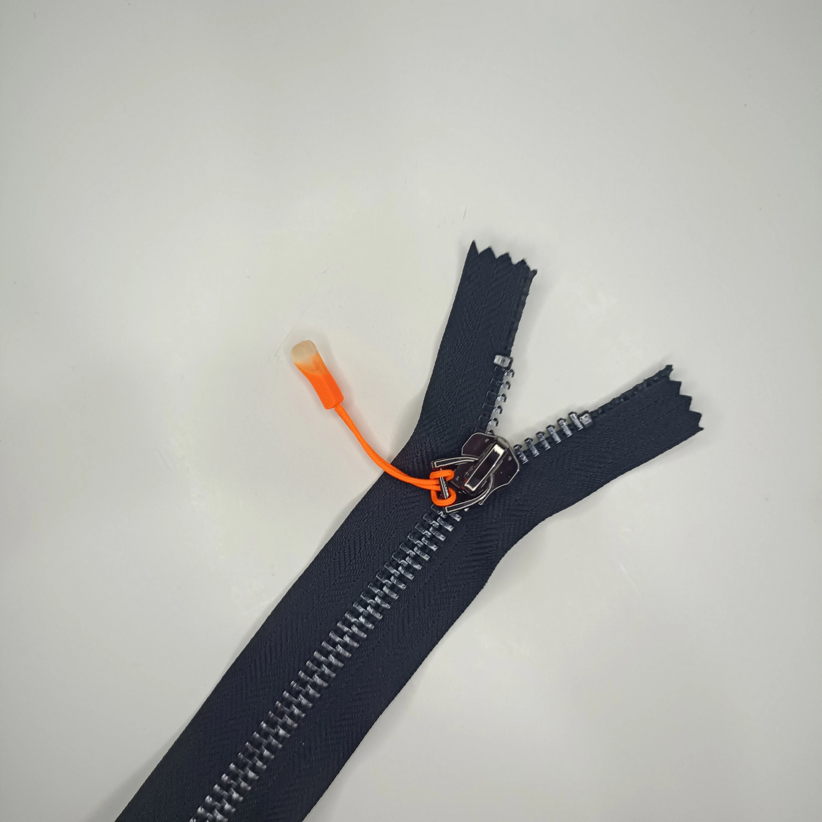 Unusual textured Zip Metal No10 plating Closed end big zippers with sliders for shoes Clothing bags Luggages