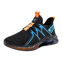 High Quality Fashion Comfort Lace-up Men Sneakers Breathable Sport Shoes Flying men shoes sports