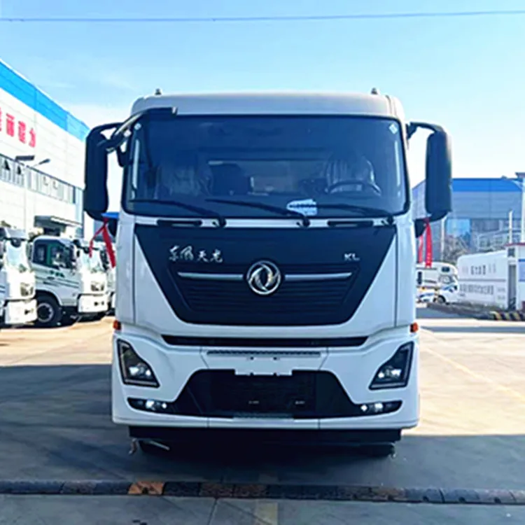 DONGFENG Tianlong 6x4 большая уборочная машина бак для воды 10cbm мусорный 12cbm грузовик продажи