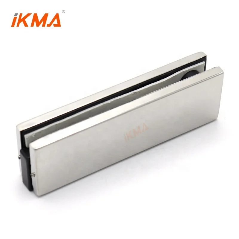 Bearing fixing floor spring frameless bottom patch fitting for shop office glass door