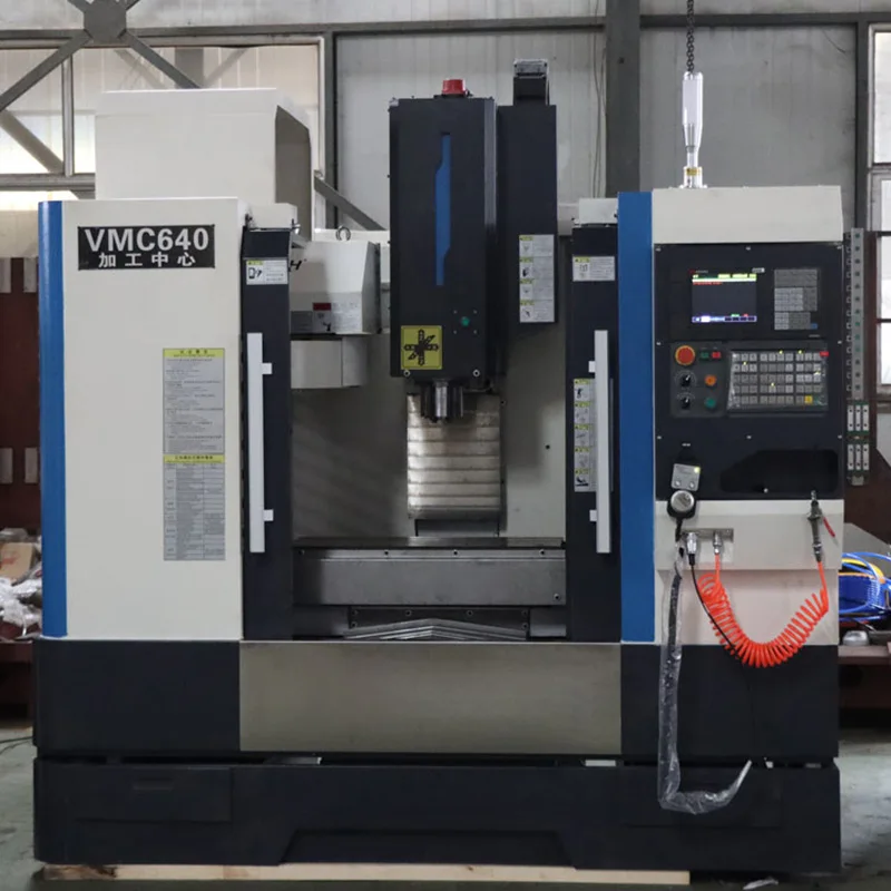 vmc 640 taiwan cnc vertical machining center 3axis 4 axis 5-axis cnc milling machine for metal