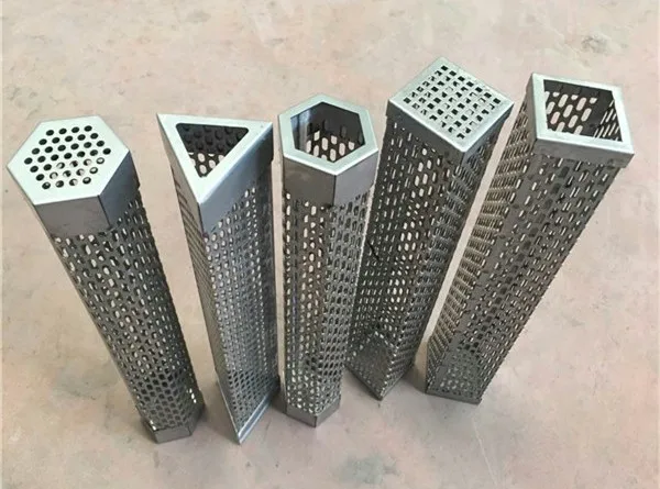 12 inch hexagonal shape AISI 304 BBQ pellet smoker tube