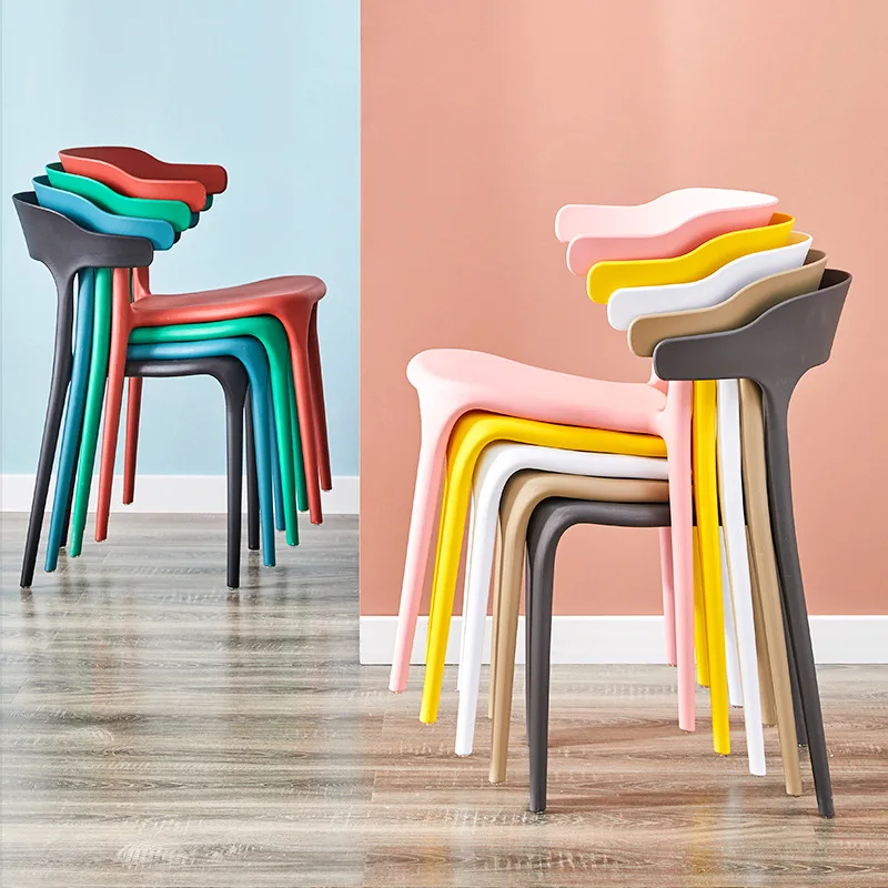 Plastic chair injection mould stackable chairs modern outdoor restaurant furniture french dining chair