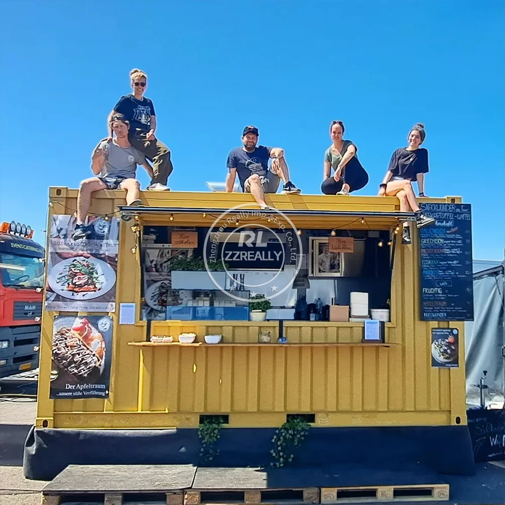 2025 Top Quality USA Standard Street Kitchen Hot Dog Vending Van Fast Food Truck Mobile Food Cart For Sale