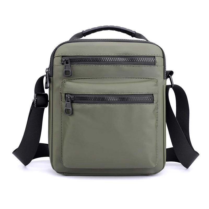 Мужская Сумка-Кроссбоди с двумя карманами на молнии