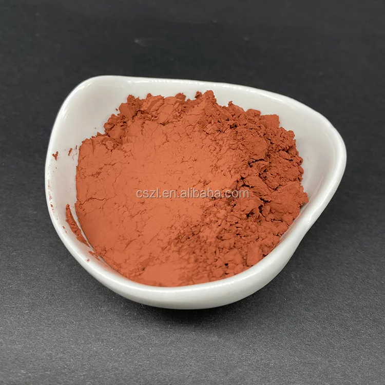 ceramic glaze Maroon color
