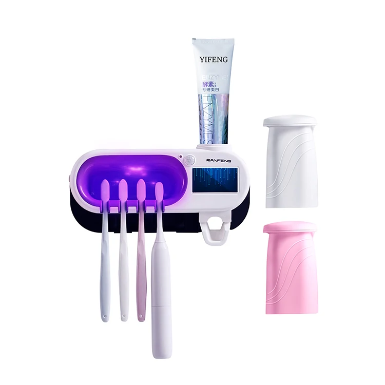 
Promotional top quality toothbrush case sanitizer holder wall mounted 