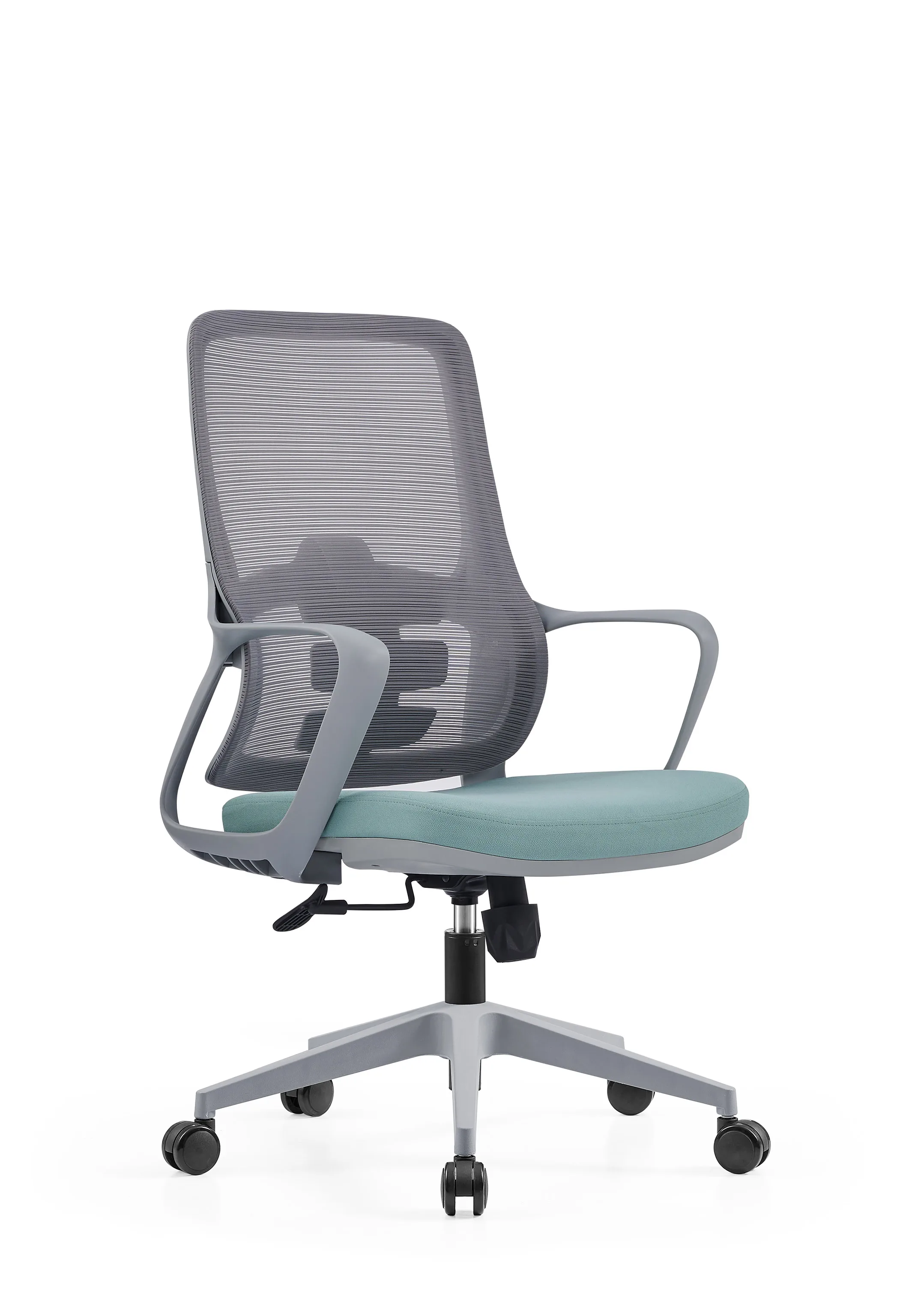 Top rating office chair with pu mesh ergonomic fabric plastic polypropylene aluminum vinyl swivel high medium back revolving