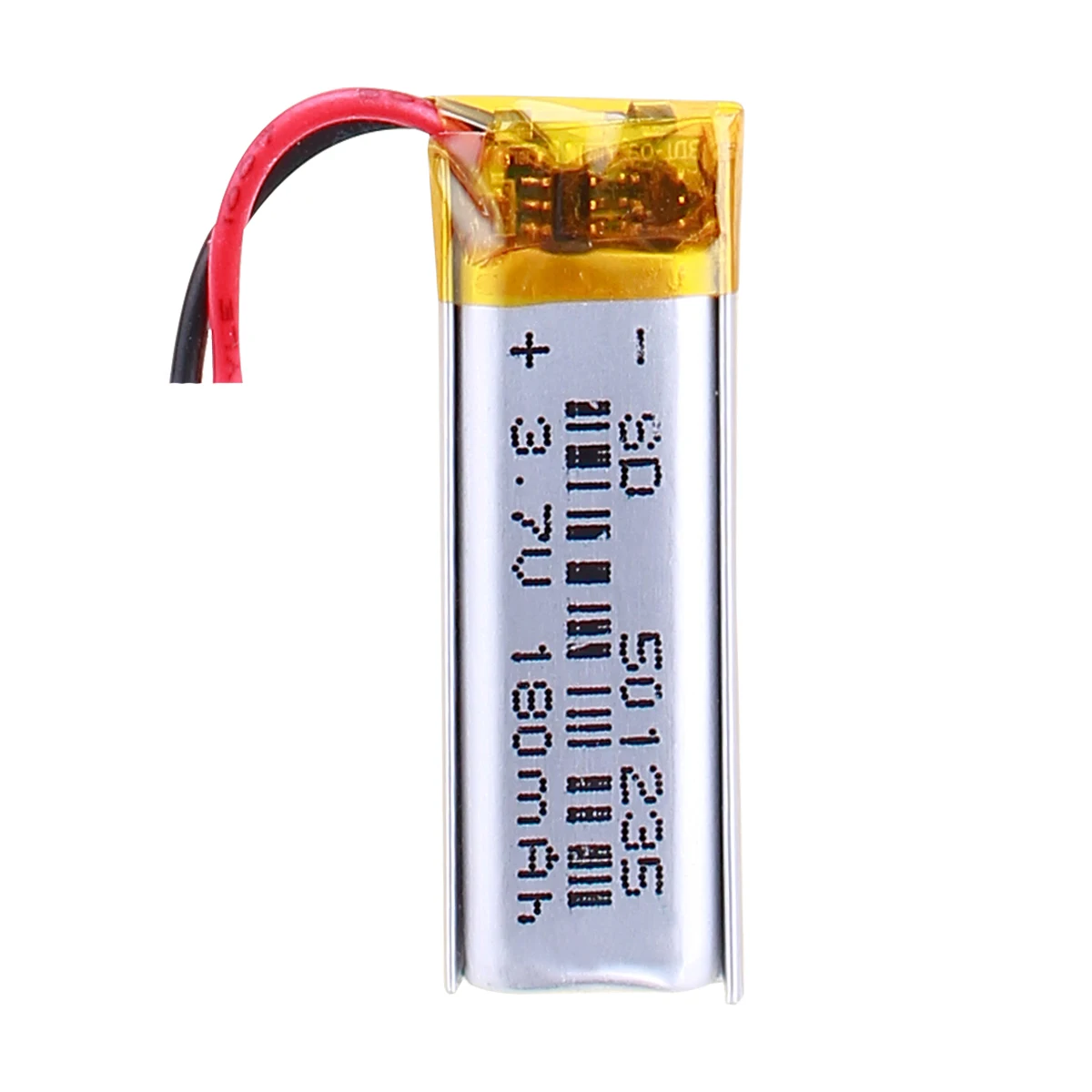 3.7v Polymer lithium battery 501235 180mah Lipo Batteries Liter Energy Battery