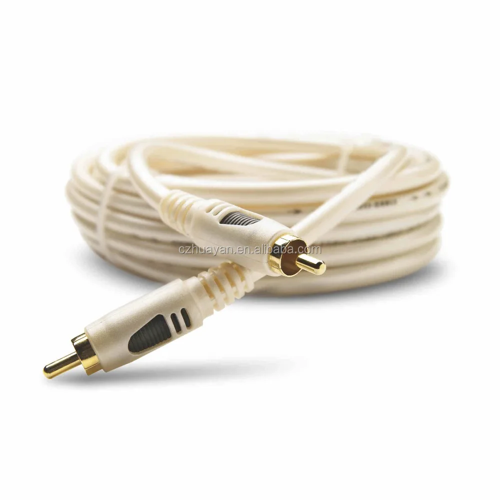 Даул цвета штекер RCA на RCA аудио и видео кабель