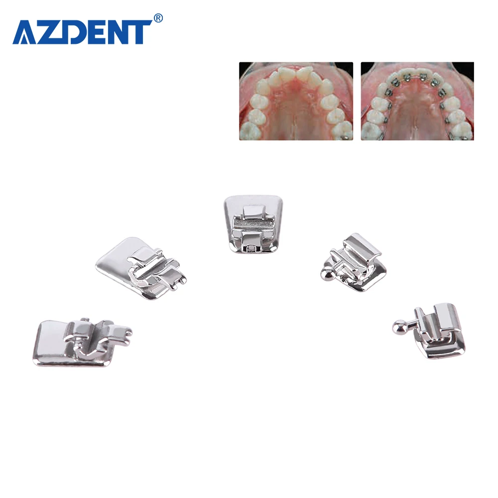 High Quality Mesh Base Mini Slot.018 Dental Orthodontic Metal Lingual Bracket