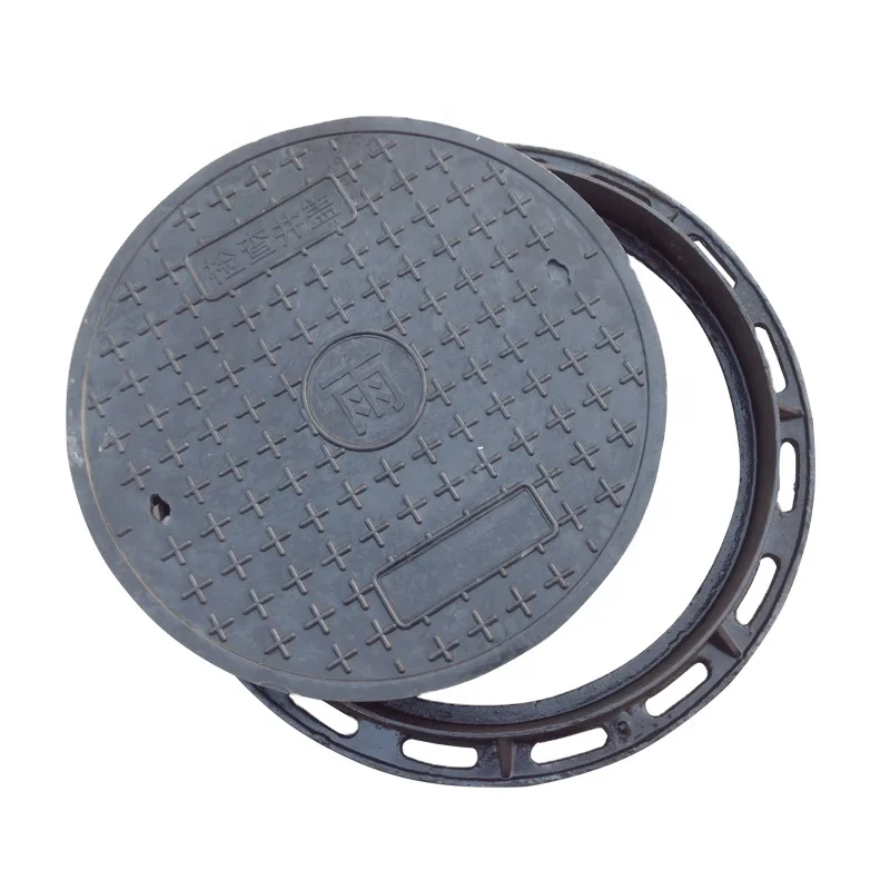 High Quality Professional Supply Resin Sand Casting composite Anti settlement manhole cover